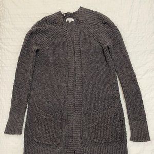 American Eagle Duster Cardigan in Grey
